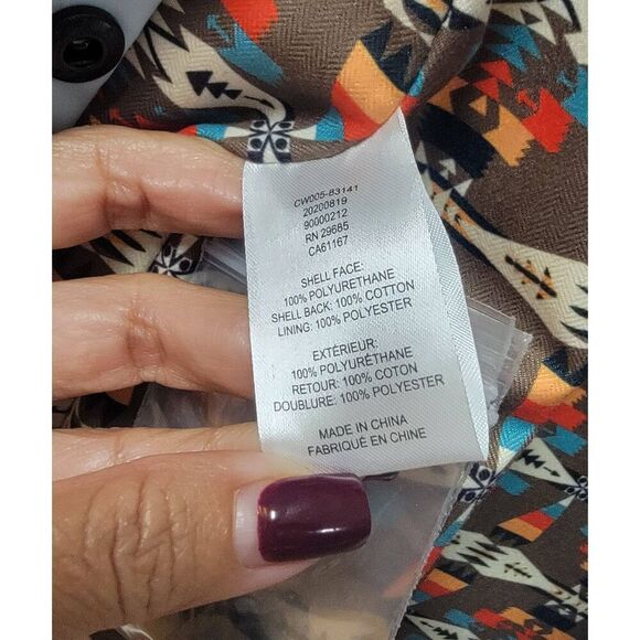 PENDLETON Sonoma Packable Rain Coat S - Picture 10 of 12